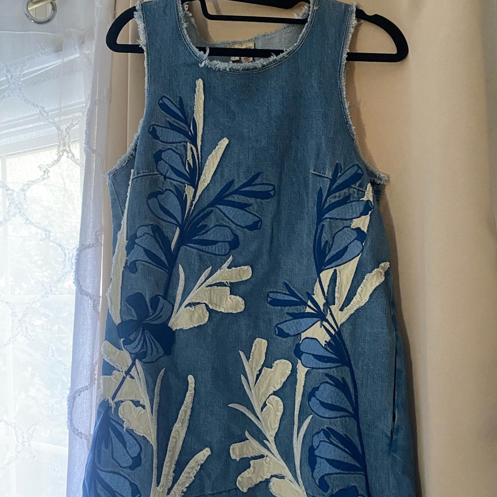 Jean Anthropologie Dress